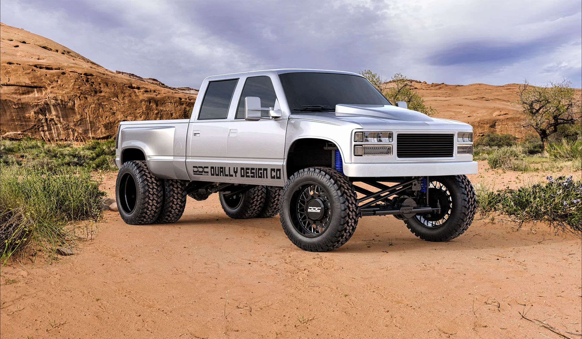 Chevy dually on DDC wheels